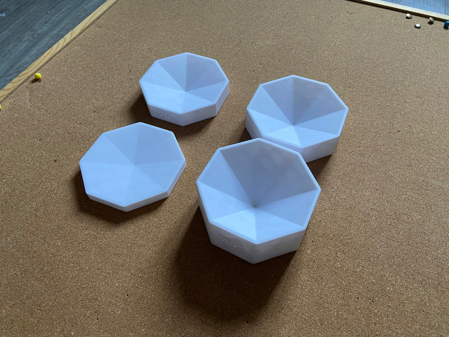 Octagon Stained Glass Soldering Jig - 8 Petal Succulent Jigs