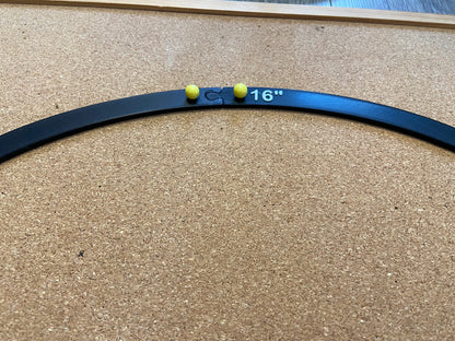 16" Stained Glass Soldering Jig: Circle Layout Frame Fixture