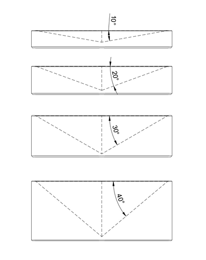 Octagon Stained Glass Soldering Jig - 8 Petal Succulent Jigs