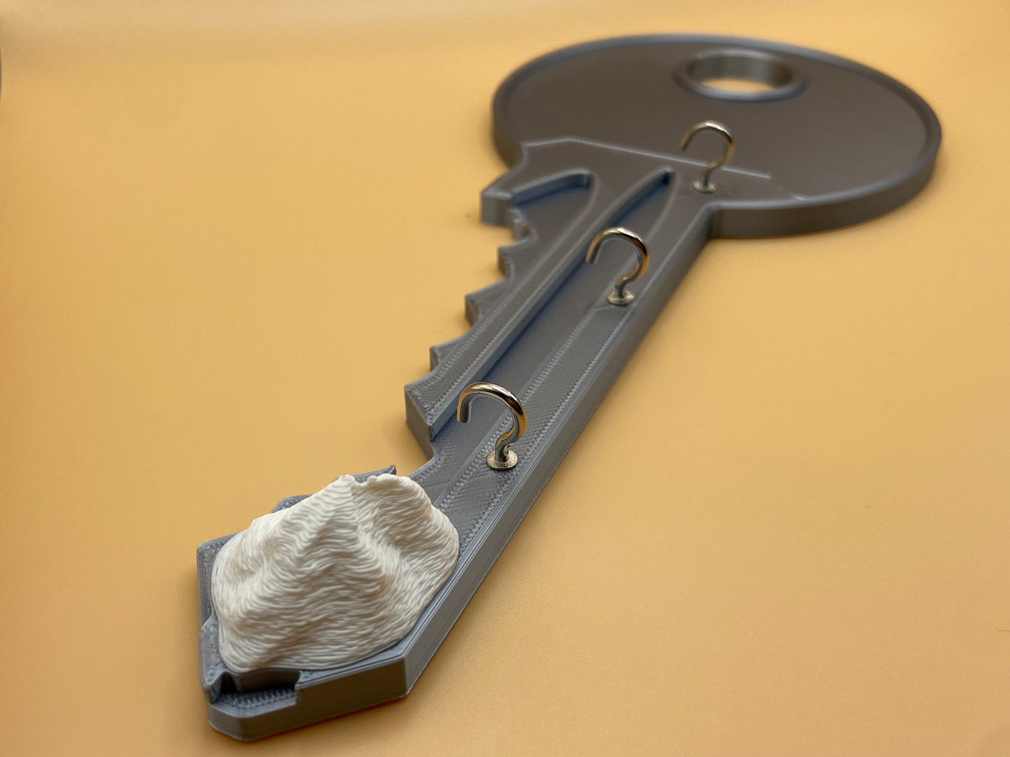 Wall key hanger Rave Gift for raver Bump keys hanger decor wall art Funny gift for him