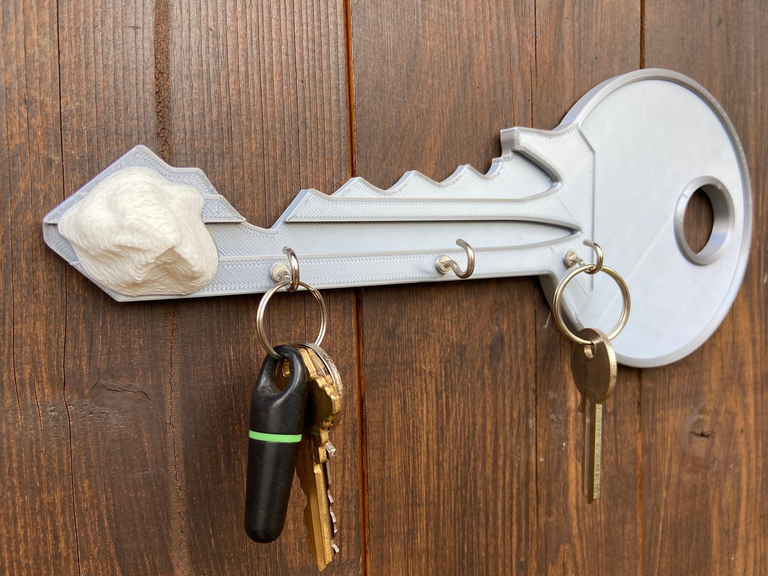 Wall key hanger Rave Gift for raver Bump keys hanger decor wall art Funny gift for him