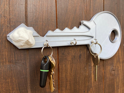 Wall key hanger Rave Gift for raver Bump keys hanger decor wall art Funny gift for him