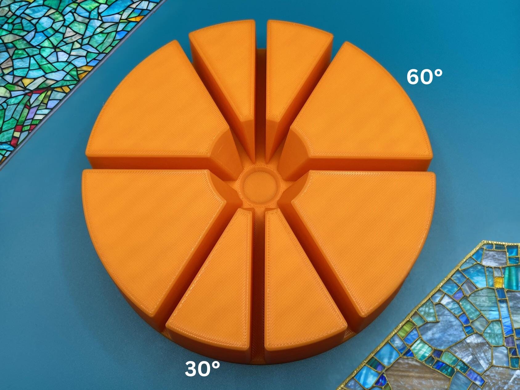 Stained Glass Soldering Jig Glass Fusing Fixture Succulent Glass Mold Easy Helpful Tool Stain Glass Mould Hobby DIY Mixed Glass Panel Jig