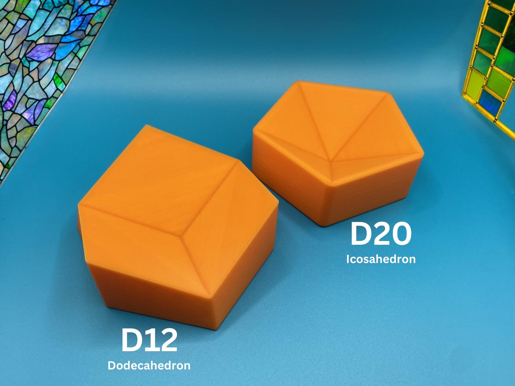 Stained Glass Soldering Jigs: D20 Icosahedron & D12 Dodecahedron Fixture