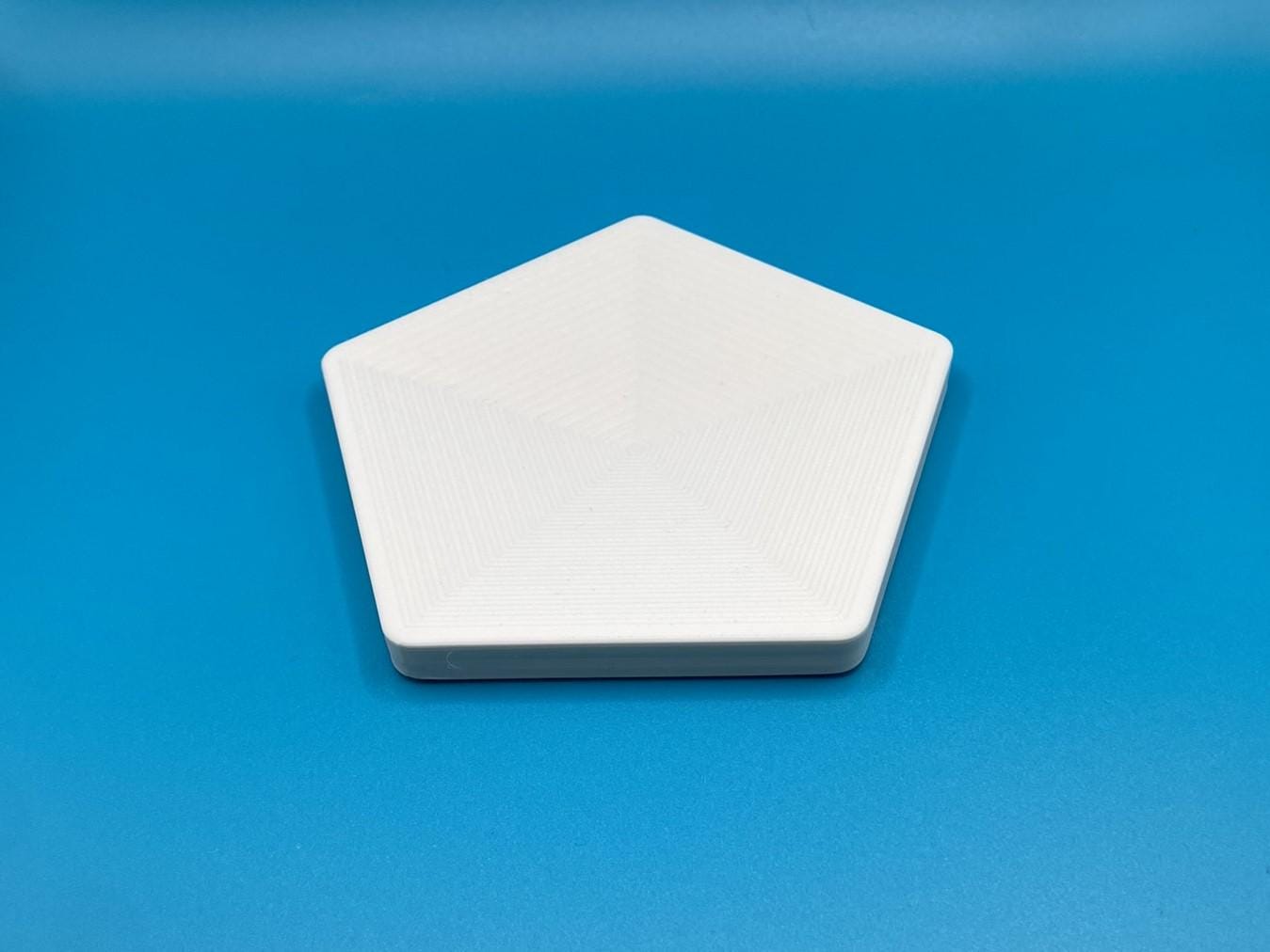 Pentagon Stained Glass Soldering Jig: 10/20/30 Degree Fixture