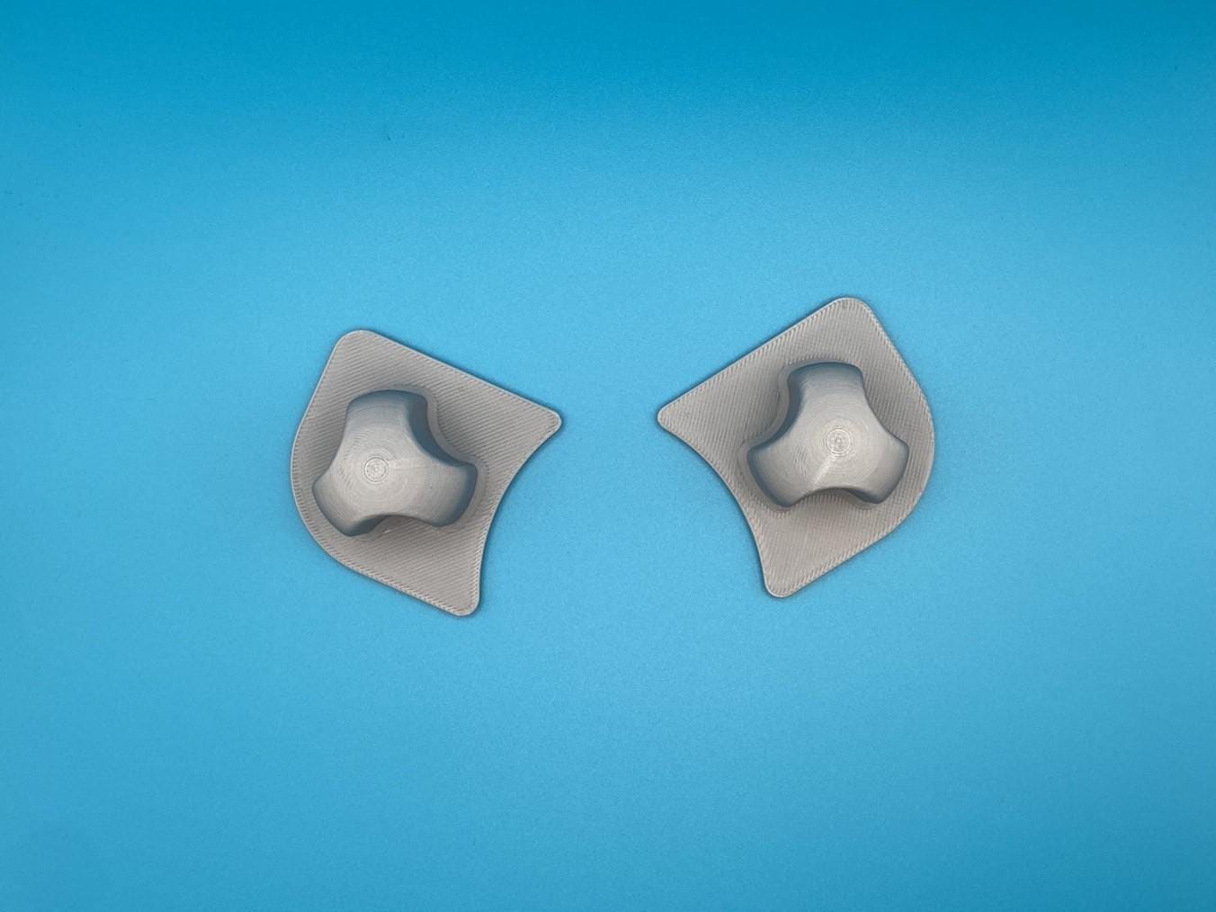 Stained Glass Grinder Puck Set: Finger Guard