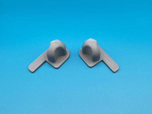 Stained Glass Grinder Puck Set: 90 Degree Finger Guard