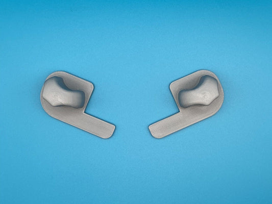 Stained Glass Grinder Puck Set: 90 Degree Finger Guard