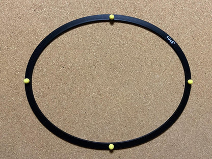 Oval Stained Glass Soldering Jig: 6-Piece Layout Frame Set