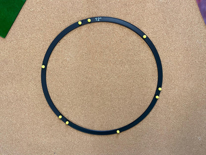12" Stained Glass Soldering Jig: Circle Layout Frame