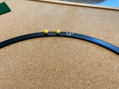 12" Stained Glass Soldering Jig: Circle Layout Frame