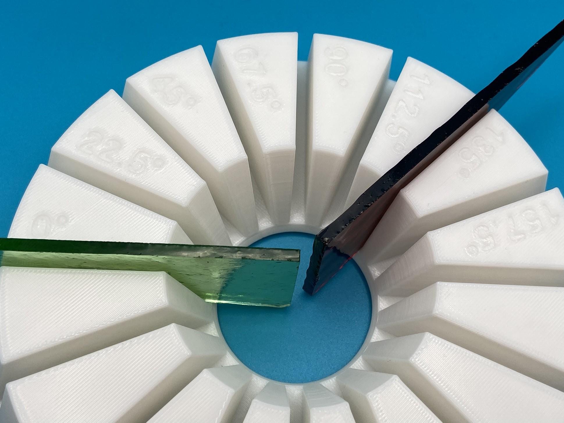 Stained Glass Soldering Jig V2: 3D Printed Glass Mold, DIY Hobby Tool