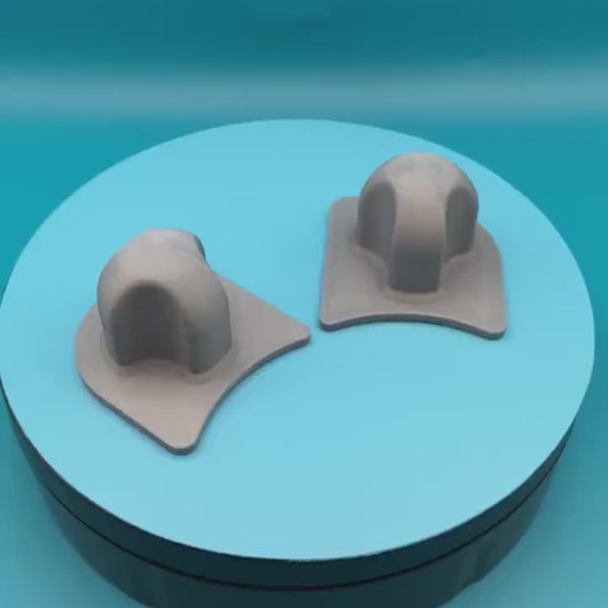 Stained Glass Grinder Puck Set: Finger Guard